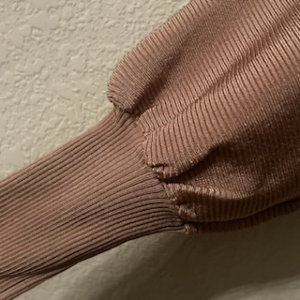 NWOT Zara Dolman Sleeve Fitted Pullover Top Sweater - Picture 7 of 9